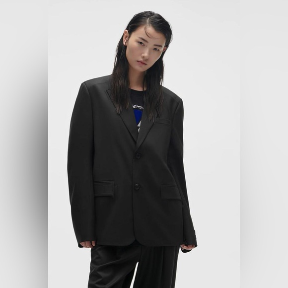 ZARA Limited Edition ADERERROR Black Blazer, S - Picture 1 of 11